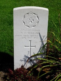Klagenfurt War Cemetery - Wright, D G